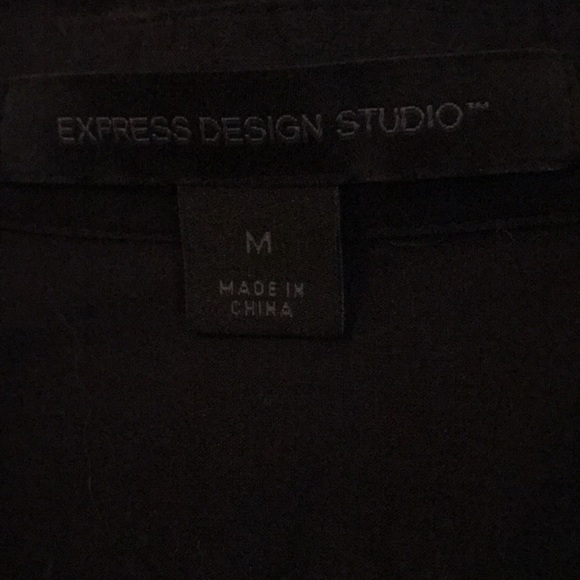 Sale!🎈Express Sheer black top - Picture 2 of 2